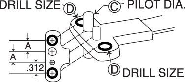 Nut Plate Jig Chart