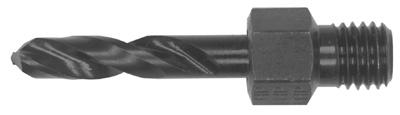 #40 Cobalt Black Oxide Short Threaded Shank Drill Bit 6 Pcs Number Of Flutes: 2; Cutting Direction: Right Hand Tsd40S Overall Length: 1 Shank Size: 1/4-28